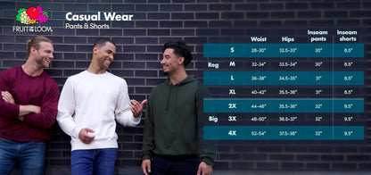 Eversoft Fleece Elastic Bottom Sweatpants with Pockets, Relaxed Fit, Moisture Wicking, Breathable